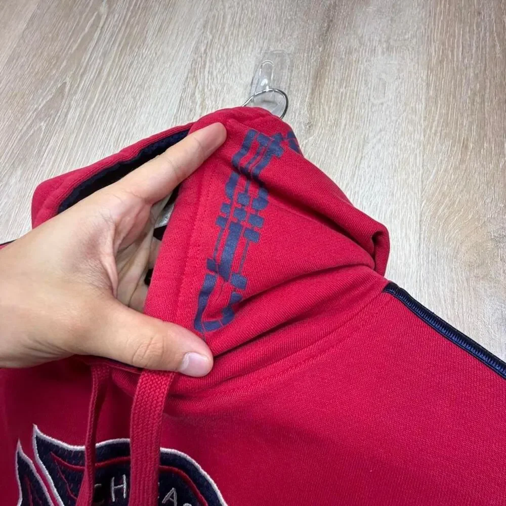 Adidas Men's Red Hoodie